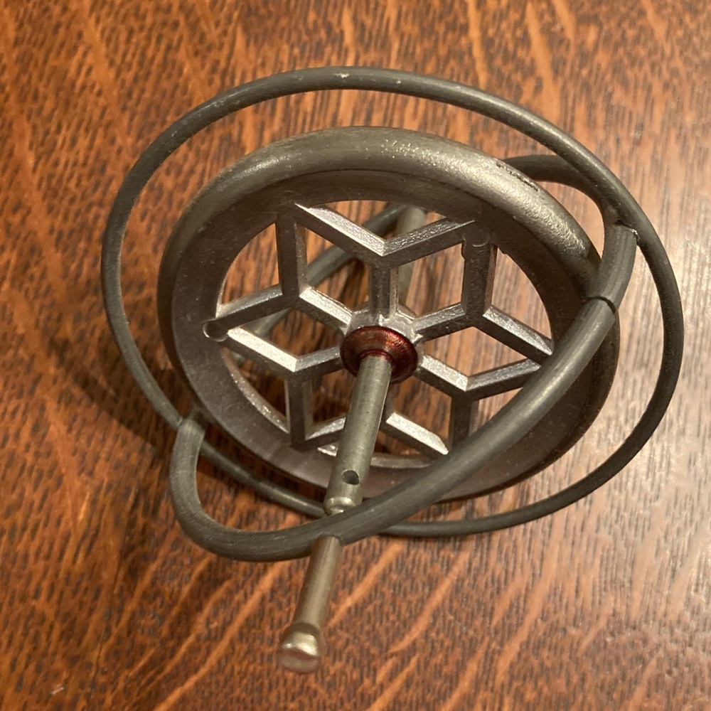 Classic vintage Metal Gyroscope Toy